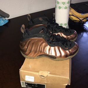 Size 8 foamposites (og copper)